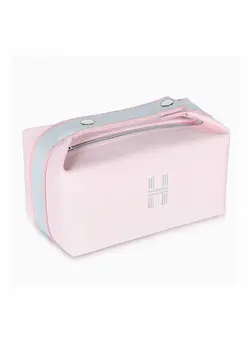 کیف، کوله‌پشتی و چتر چتر Fashion Makeup Bag for Women Pink Canvas Make up Travel Bag Hanging Cosmetic Bag Organizer Portable Storage Bag Net Red Wash Bag