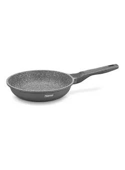 ظروف و لوازم پخت غذا ماهی‌تابه Frying Pan Prestige Series Aluminum With Non-Stick Greblon C3 Coating And Induction Bottom Grey 24x5.5cm