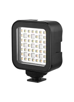 نورپردازی و استودیو سایر 30m/98ft Waterproof RGB LED Video Light Portable Mini Camera Light 5500K Color Temperature Dimmable Brightness