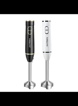 مخلوط کن مخلوط کن برقی دستی SOKANY High Speed Hand Blender Stainless Steel Blades Immersion Blender Kitchen Assistant For Baby Food 1805