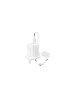 لوازم جانبی فیلم‌برداری و عکاسی باتری و شارژر INET wall charger with UK plug 2.4A Dual USB Charger With Cable Micro Combo Set-A2UK