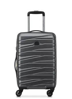 چمدان و ساک مسافرتی چمدان تک Delsey Tiphanie 55cm Hardcase 4 Double Wheel Expandable Cabin Luggage Trolley Case Grahite - 00389280101ME