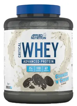 مکمل‌های ورزشی پروتئین Critical Whey Advanced Protein, Cookies N Cream 2 Kg