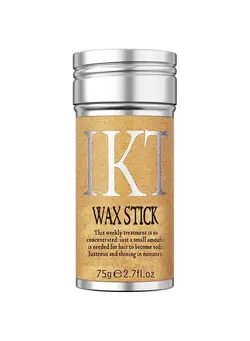 لوازم و مواد فرم‌دهی مو کرم و ژل Hair Wax Stick Styling Wax For Smooth Wigs Slick Stick For Hair Nongreasy Styling Hair Pomade Stick For Flyaways Edge & Frizz Hair 2.7 Oz