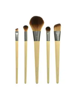 زیبایی و آرایش سایر EcoTools Start The Day Beautifully Brush Set 5 Piece Set & Storage Tin