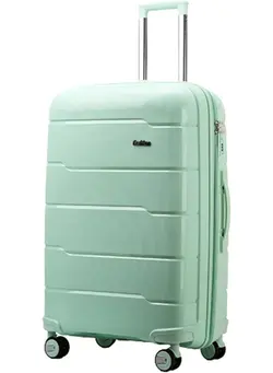 چمدان و ساک مسافرتی ست چمدان Luggage Small 20 inches trolley bag PP Lightweight Carry-on Suitcase, Large Storage Space, Adjustable Gear Lever, Anti theft double zipper (Green)