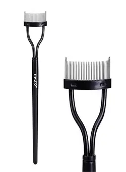 زیبایی و آرایش سایر Lash Comb Eyebrow Brush Msq Eyelash Separator Mascara Applicator Eyelash Definer With Comb Cover Arc Designed Cosmetic Brushes Tool Black