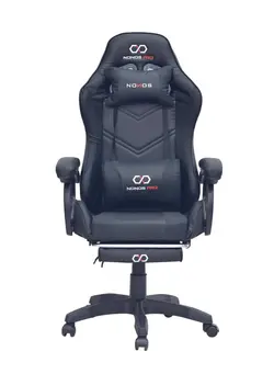 لوازم جانبی سایر Modern Design Best Executive gaming chair SILA-FR44-Black for Video Gaming Chair for Pc with fully reclining back and head rest and FOOTrest soft leather (Black)