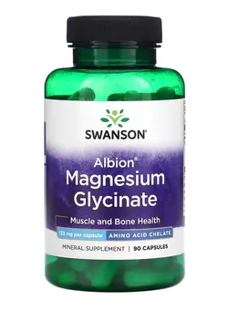 ویتامین و ساپلیمنت مکمل‌های گوارشی Magnesium Glycinate Mineral Supplement 90 Capsules