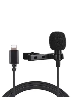 میکروفون سایر Portable Port Clip On Microphone DD1761 Black