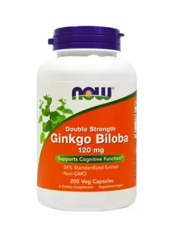 مکمل‌های تقویتی و تنظیمی گیاهی Ginkgo Biloba 60 Mg  60 Veg Capsules