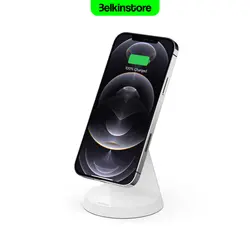 پایه شارژ وایرلس بلکین- Belkin Magnetic Wireless Charger Stand - فروشگاه بلکین