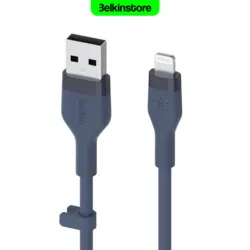 کابل لایتنینگ 1متری بلکین- BoostCharge Flex - فروشگاه بلکین