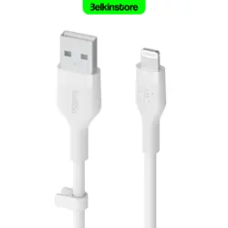 کابل لایتنینگ 1متری بلکین- BoostCharge Flex - فروشگاه بلکین