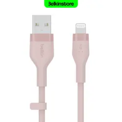 کابل لایتنینگ 1متری بلکین- BoostCharge Flex - فروشگاه بلکین