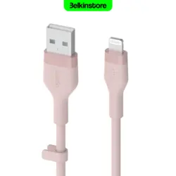 کابل لایتنینگ 1متری بلکین- BoostCharge Flex - فروشگاه بلکین