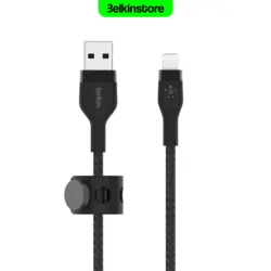 کابل لایتنینگ 1متری بلکین- BoostCharge Pro Flex - فروشگاه بلکین