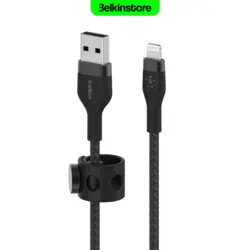 کابل لایتنینگ 1متری بلکین- BoostCharge Pro Flex - فروشگاه بلکین