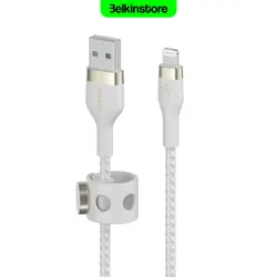 کابل لایتنینگ 1متری بلکین- BoostCharge Pro Flex - فروشگاه بلکین
