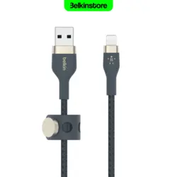 کابل لایتنینگ 1متری بلکین- BoostCharge Pro Flex - فروشگاه بلکین