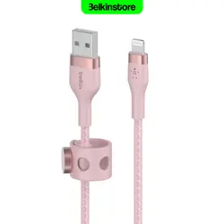 کابل لایتنینگ 1متری بلکین- BoostCharge Pro Flex - فروشگاه بلکین