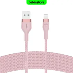 کابل لایتنینگ 1متری بلکین- BoostCharge Pro Flex - فروشگاه بلکین