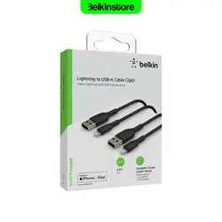 کابل لایتنینگ 1متری پک 2 عددی بلکین - BoostCharge - فروشگاه بلکین