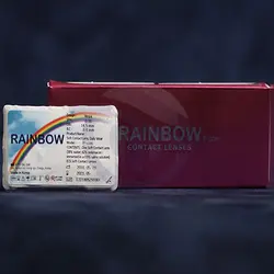 لنز رینبو رنگی یخی فصلی (Rainbow) - تهران لنز