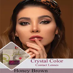 لنز کریستال کالرز طبی رنگی فصلی (ژلفلکس) (Crystal Colors) - تهران لنز