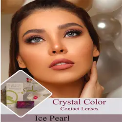 لنز کریستال کالرز طبی رنگی فصلی (ژلفلکس) (Crystal Colors) - تهران لنز