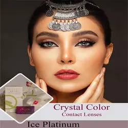 لنز کریستال کالرز طبی رنگی فصلی (ژلفلکس) (Crystal Colors) - تهران لنز