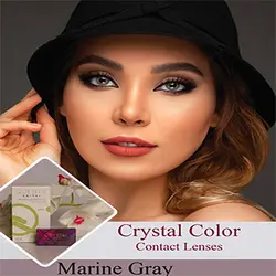 لنز کریستال کالرز طبی رنگی فصلی (ژلفلکس) (Crystal Colors) - تهران لنز