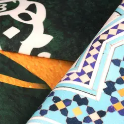 سفره صلوات مخمل در ابعاد 140*300 سانتیمتر