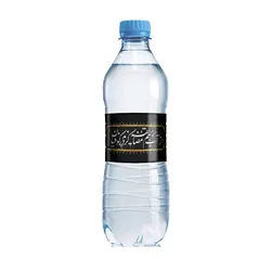 برچسب بطری آب آشامیدنی 500cc طرح از آب هم مضایقه کردند کوفیان (ارتفاع 4 سانتی متر)