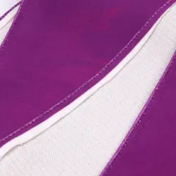 کتیبه مخمل کنار آیفونی با شعار یا حجة ابن الحسن العسکری زمینه  بنفش 20*40