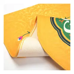 کتیبه کنار آیفون مخمل با شعار ای پادشاه خوبان داد از غم تنهایی 20*40 رنگ زرد