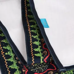 کتیبه مخمل افقی مستطیلی طرح گلدوزی با شعار سلام بر حسین (700575)