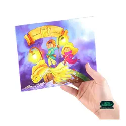کتاب داستان ماجراهای تیا و نیا و ماهی طلا همراه با ماکت