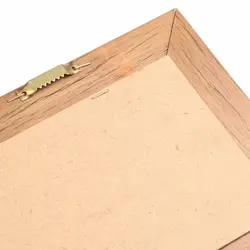 تابلوی افقی سرامیکی طرح صلوات با قاب چوبی 20*50