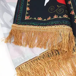 کتیبه پاناما افقی پایین ریشه دار این خانه عزادار حسین است طرح گل (700585)
