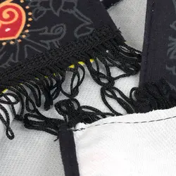 شال عزاداری مخمل با شعار نجات اهل عالم با حسین علیه السلام است  رنگ مشکی ابعاد 12*140