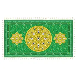 سفره سپاس فارسی 6 نفره در ابعاد 120*220 رنگ سبز