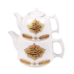 ست کتری قوری با شعار اباعبدالله الحسین