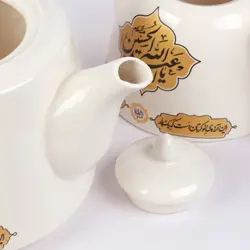ست کتری قوری با شعار اباعبدالله الحسین