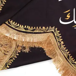 کتیبه مخمل با شعار اللهم صل علی علی ابن الحسین 140*300
