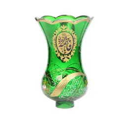 لاله شمعدان باشعار السلام علیک یا اباعبدالله الحسین و یا فاطمه الزهرا ویژه پایه های سالنی رنگ سبز