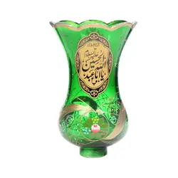 لاله شمعدان باشعار السلام علیک یا اباعبدالله الحسین و یا فاطمه الزهرا ویژه پایه های سالنی رنگ سبز