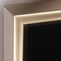 قاب فاخر استیل منقش با نام باب الحوائج طرح اشک 40*40 سانتی متر
