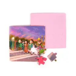 پازل فومی طرح عزاداری بین الحرمین ابعاد 19*19