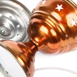 اسپند دود کن برقی مدل مسی ارتفاع 20 سانتی متر